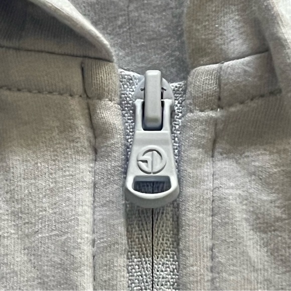 Straight Down Long Sleeve‎ Cotton Hoodie Women Medium Golf Bank Logo Light Blue - Picture 10 of 13